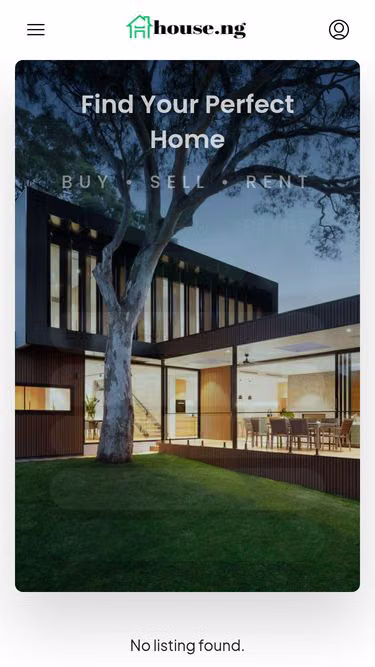 Screenshot of house.ng