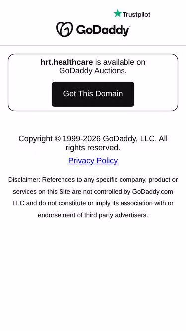 Screenshot of hrt.healthcare