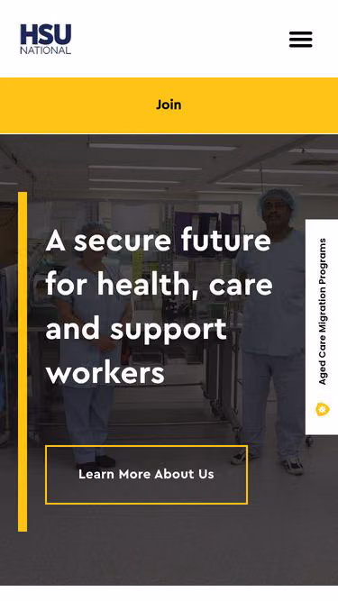 Screenshot of hsu.net.au