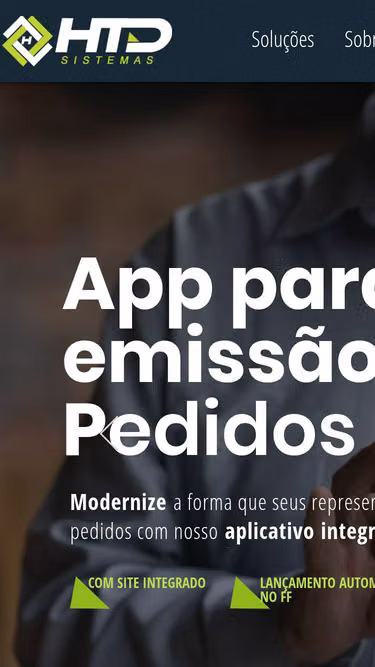 Screenshot of htds.com.br