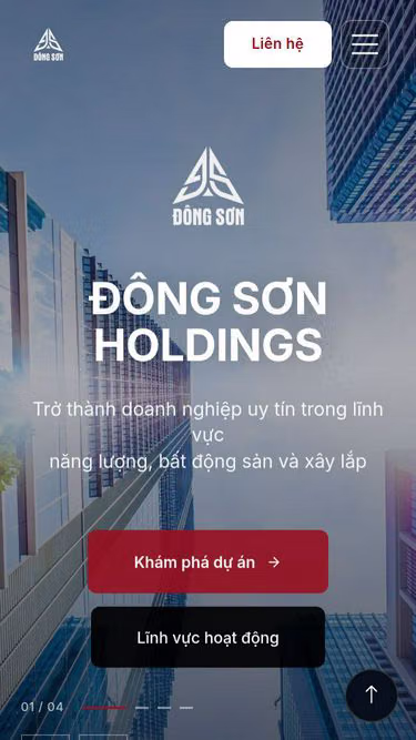 Screenshot of htds.vn