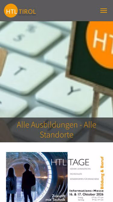 Screenshot of htl.tirol