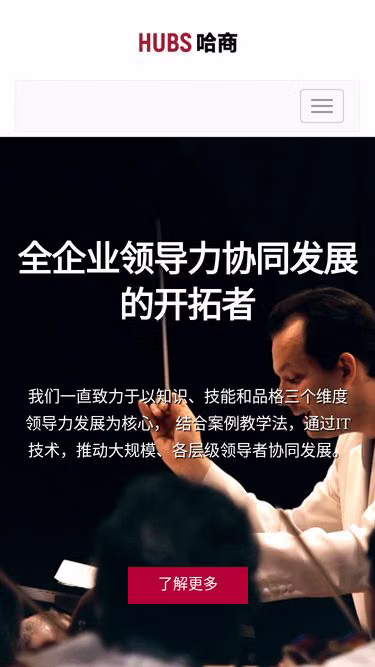 Screenshot of hubs.org.cn
