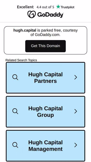 Screenshot of hugh.capital