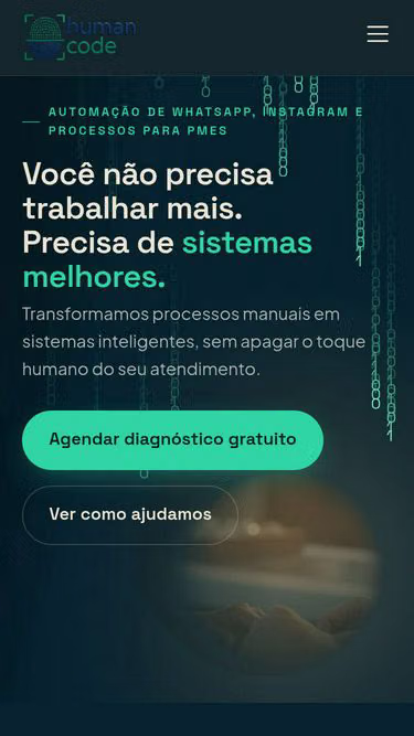 Screenshot of humancode.com.br