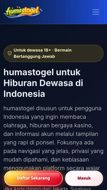 Screenshot of humastogel.app