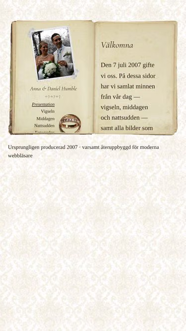 Screenshot of humble.nu