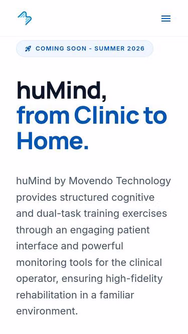Screenshot of humind.health