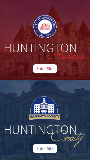 Screenshot of huntington.in.us