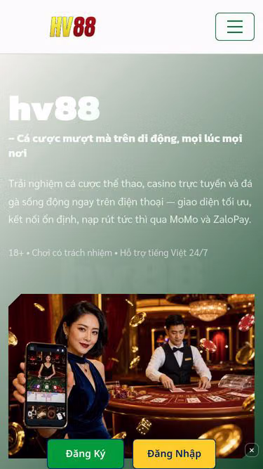 Screenshot of hv88.bar