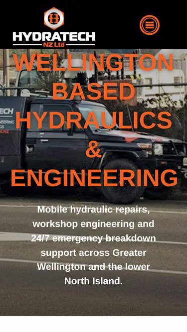 Screenshot of hydratech.nz