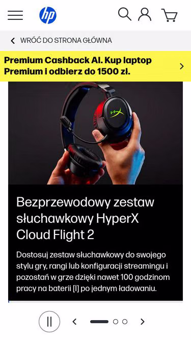 Screenshot of hyperx.pl