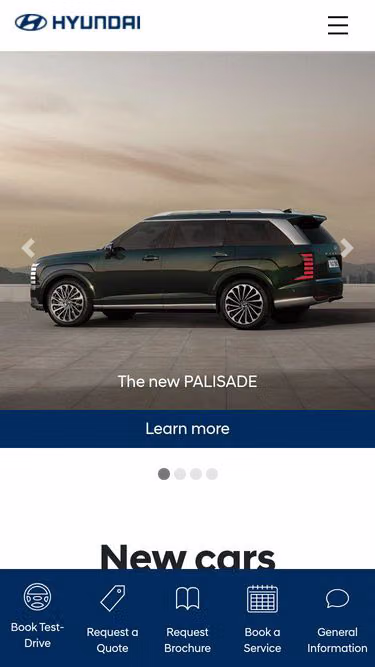 Screenshot of hyundai.ke