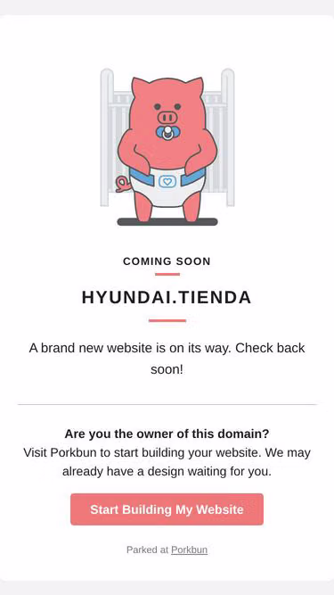 Screenshot of hyundai.tienda
