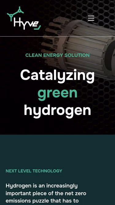 Screenshot of hyve.be