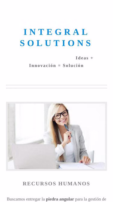 Screenshot of i-solutions.cl