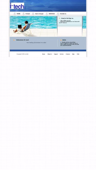 Screenshot of i-tech.dk