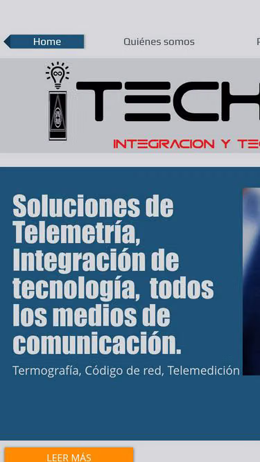 Screenshot of i-tech.mx
