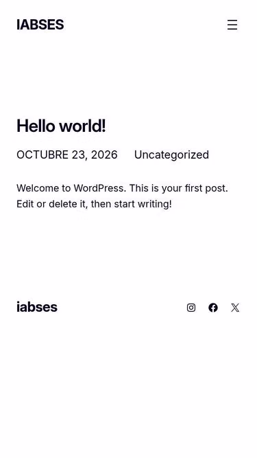 Screenshot of iabs.es