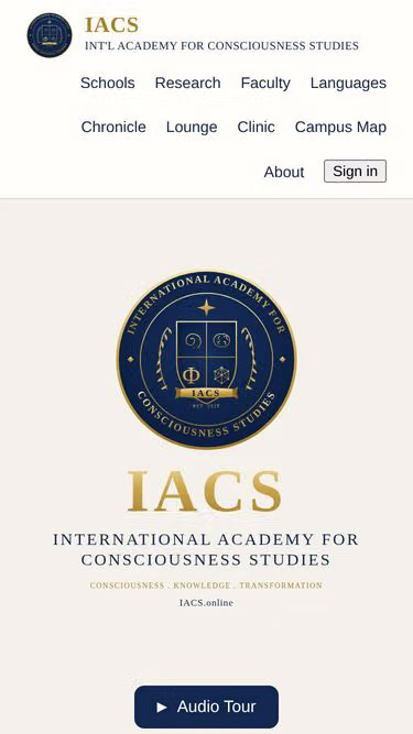 Screenshot of iacs.online