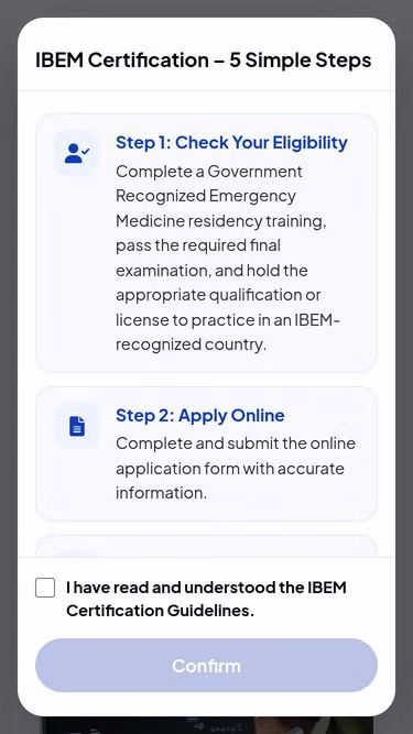 Screenshot of ibem.org