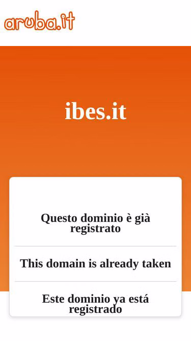 Screenshot of ibes.it