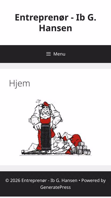 Screenshot of ibg.dk