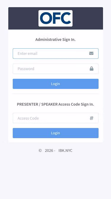 Screenshot of ibk.events