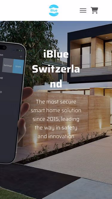 Screenshot of iblue.eu