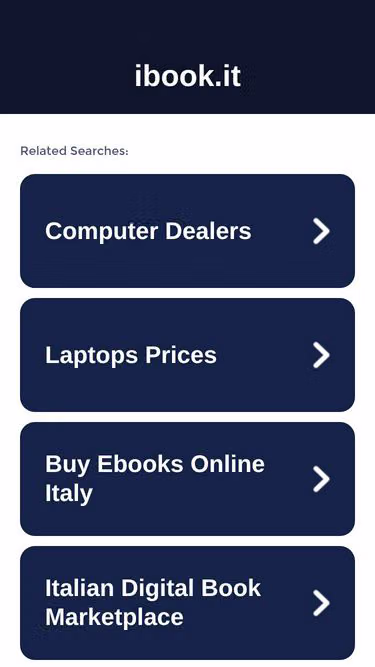 Screenshot of ibook.it