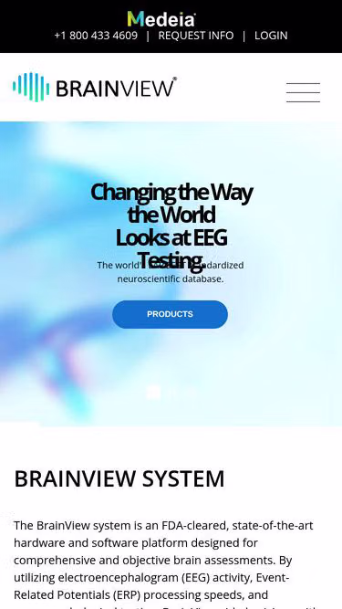Screenshot of ibrain.com