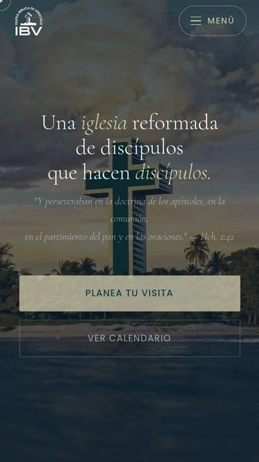 Screenshot of ibv.com.mx