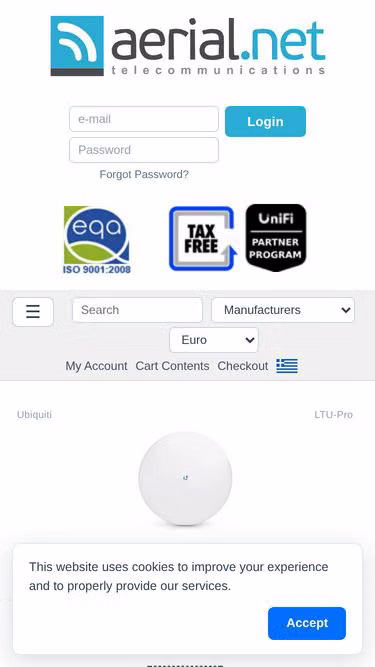 Screenshot of icall.gr