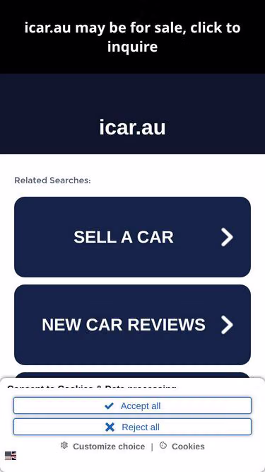 Screenshot of icar.au