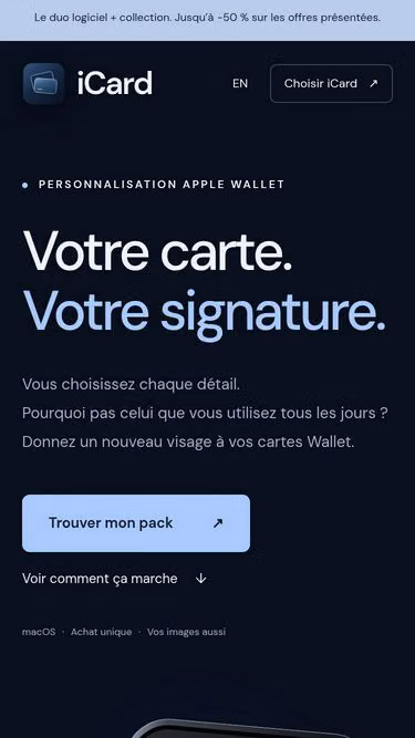 Screenshot of icard.company