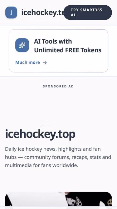 Screenshot of icehockey.top