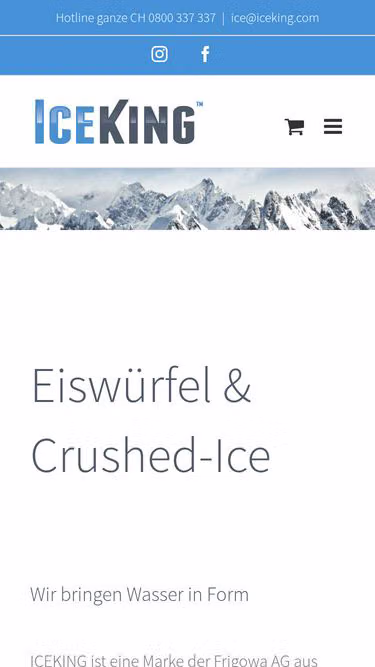 Screenshot of iceking.com