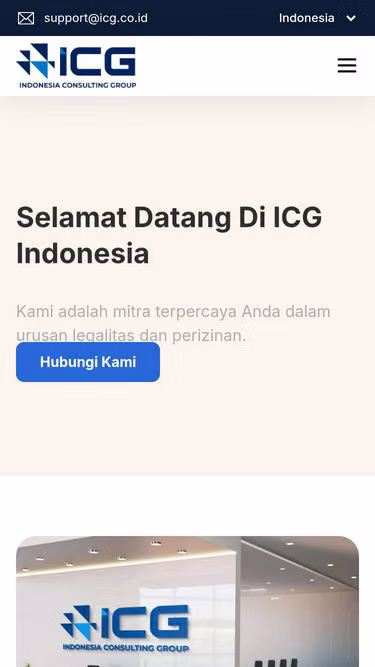 Screenshot of icg.co.id