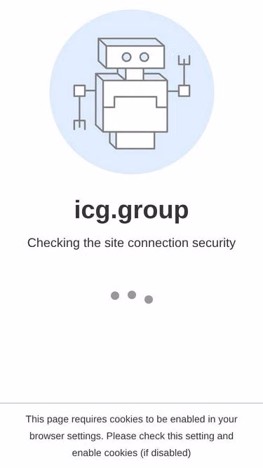 Screenshot of icg.group