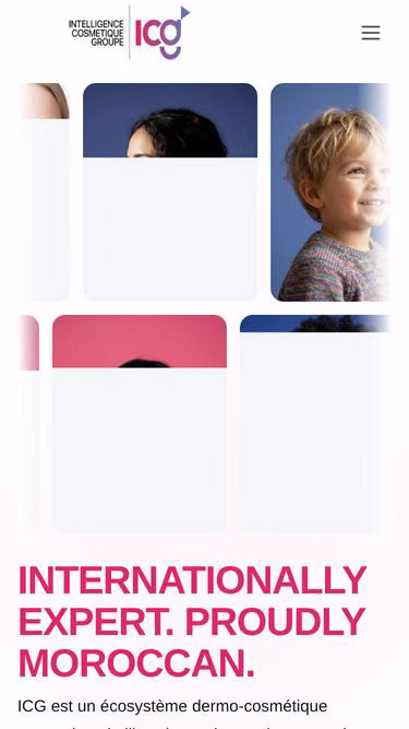 Screenshot of icg.ma