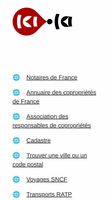 Screenshot of ici.la