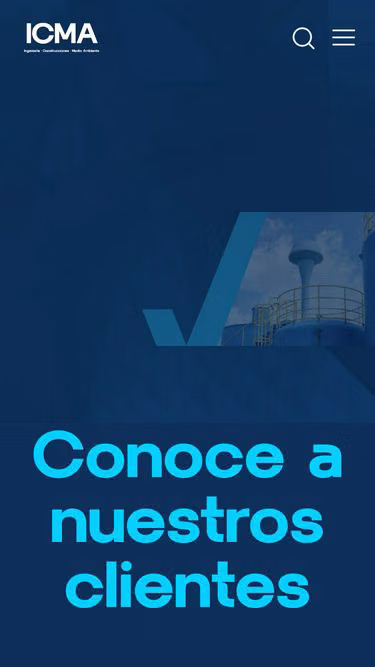 Screenshot of icma.mx