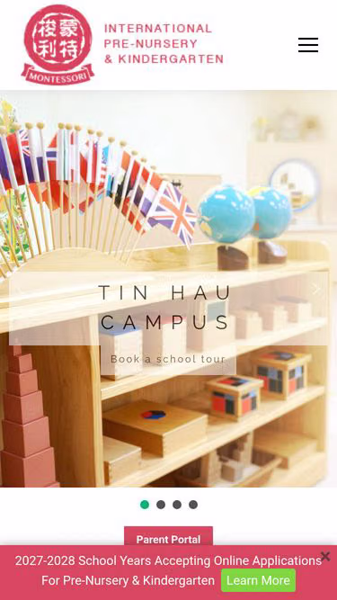 Screenshot of icms.edu.hk