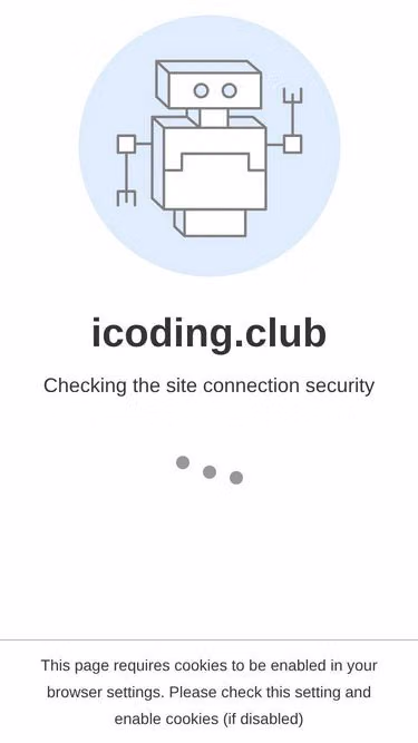 Screenshot of icoding.club