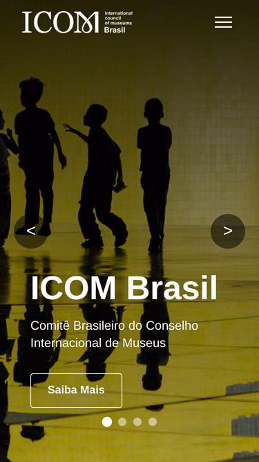 Screenshot of icom.org.br