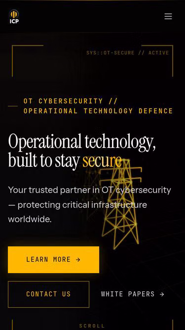 Screenshot of icp.business