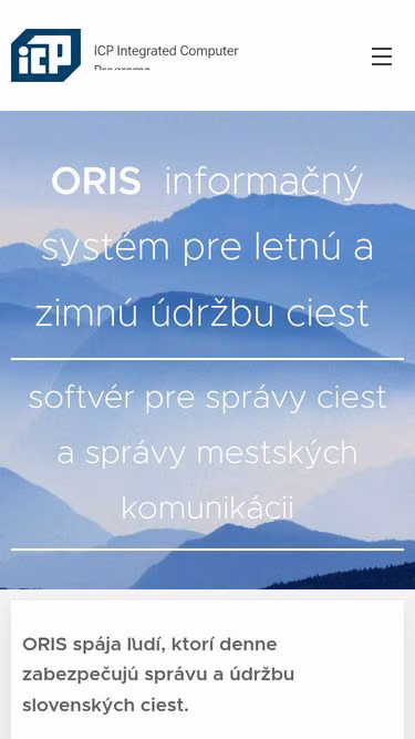 Screenshot of icp.sk
