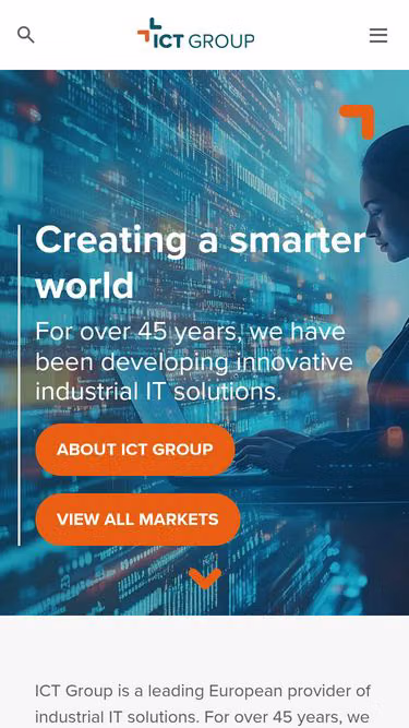 Screenshot of ictsolutions.eu