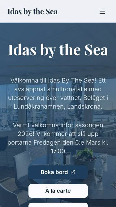 Screenshot of idas.se
