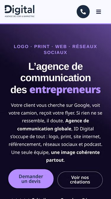 Screenshot of iddigital.fr